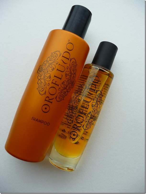 Orofluido shampoo en beauty elixir