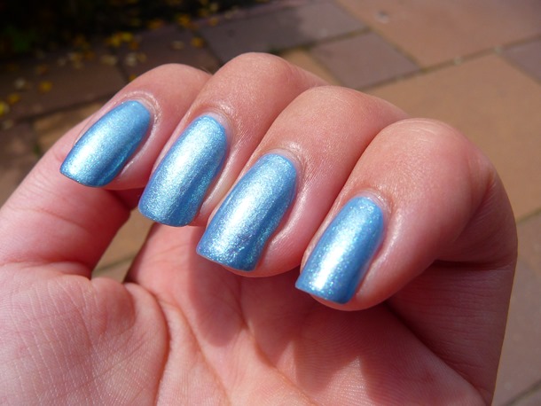 Blue Summer Nails