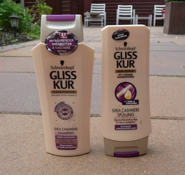 Gliss Kur – Shea Cashmere shampoo & conditioner