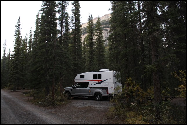 Camper rijden in West-Canada