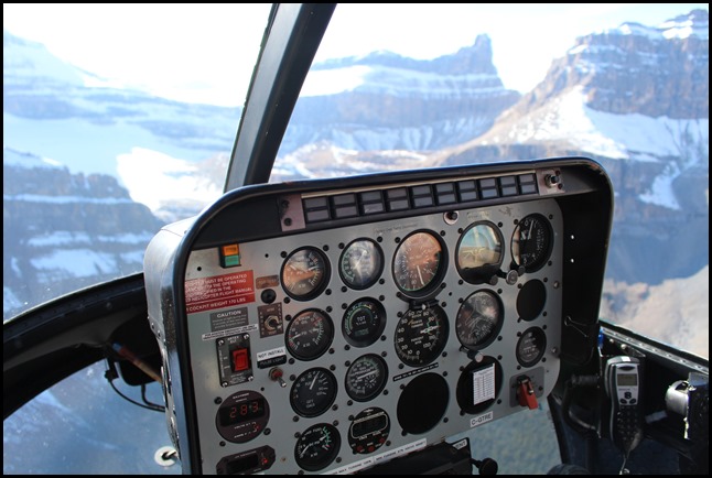 helikopter vlucht Canada Rocky Mountains kosten budget dollar euro blog tips 